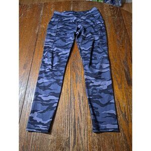 XXL Athletic Works Black Grey Camo Athletic Athleisure Loungewear Casual Legging